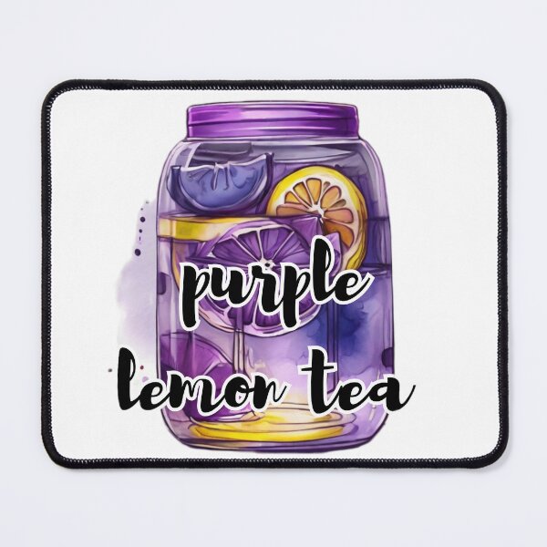 Item preview, purple lemon tea designed and sold by bonjourmadame4.