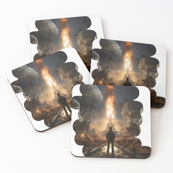 Item preview, “Heavy Rockets Fall: A Human Narrative” designed and sold by ChamounVisual.