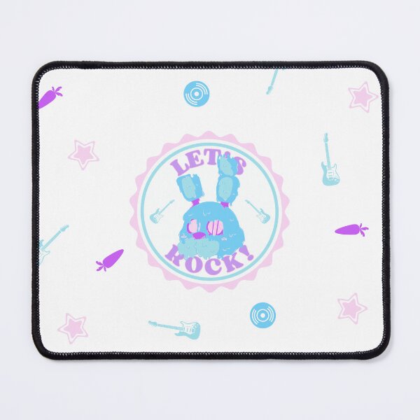 Item preview, FNAF Bonnie LETS ROCK Ice Cream Melt (white) designed and sold by hyperseptix.