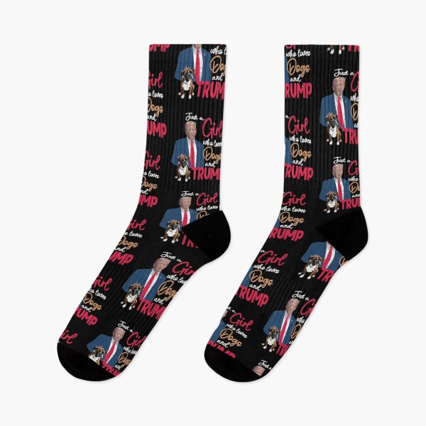 Item preview, Just a girl who loves dogs and Trump designed and sold by Colorfulman.