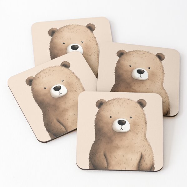 Item preview, Cute woodland bear designed and sold by IssyMachine.