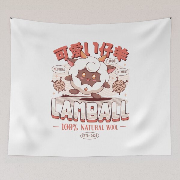 Item preview, Lamball Wool Emblem designed and sold by Lagelantee.