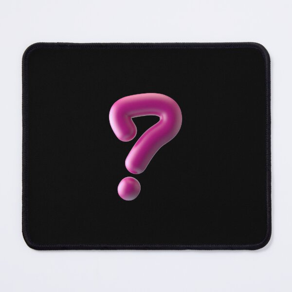 Item preview, 3D pink question mark designed and sold by OxytocinShop.