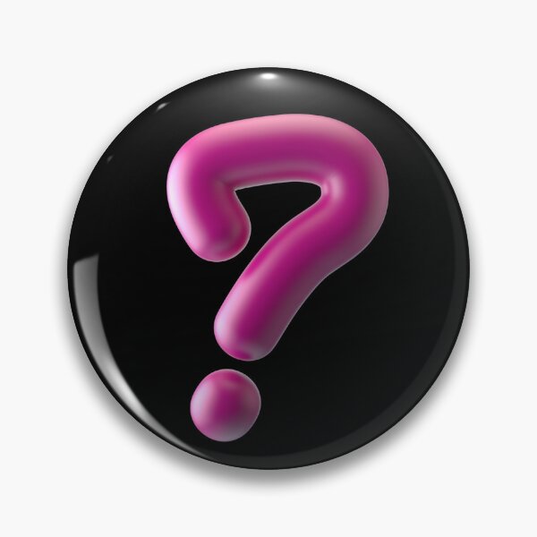 Item preview, 3D pink question mark designed and sold by OxytocinShop.