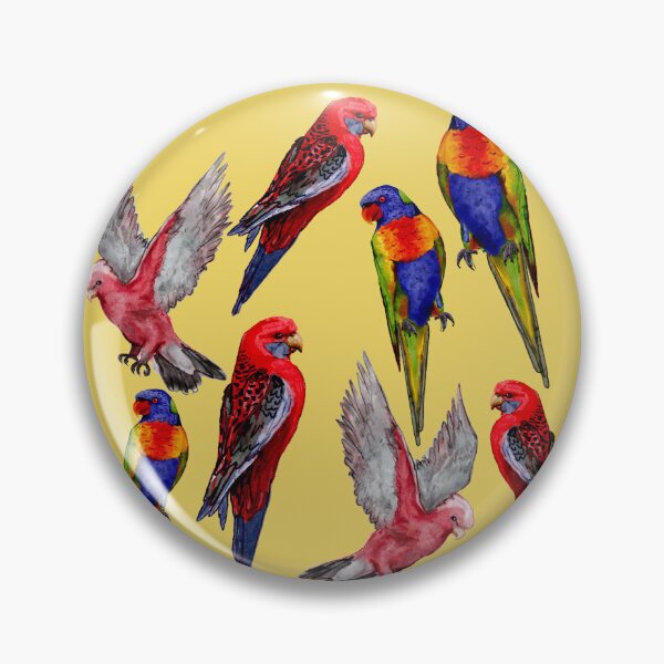 Item preview, Australian Birds watercolour  designed and sold by space-guppies.