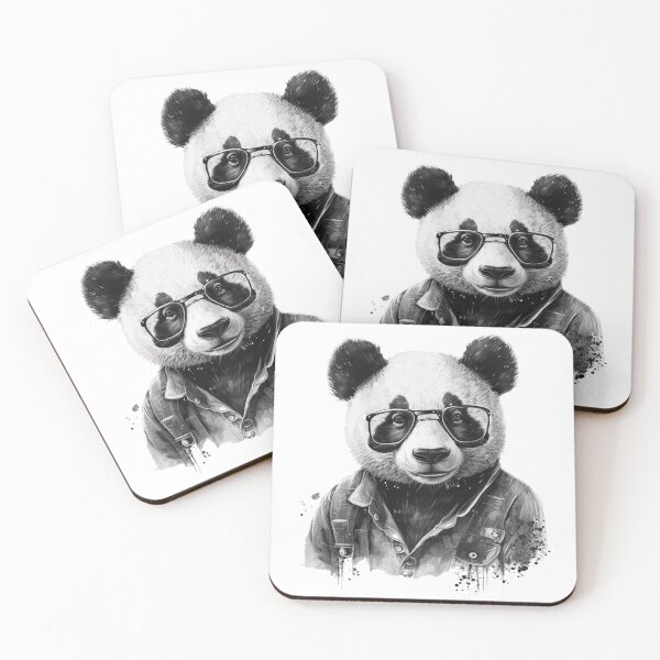 Item preview, Panda collection :intelligent panda designed and sold by ElegantKsh.