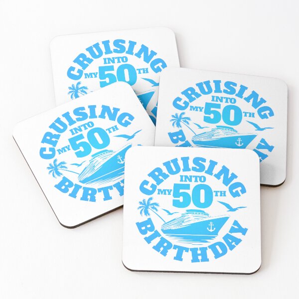 Item preview, 50th Birthday, Cruising into my 50 th Birthday designed and sold by iclipart.