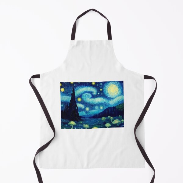 Item preview, Blue Starry Night - Magic Mushroom Forest #27 designed and sold by Scarlet Swan.