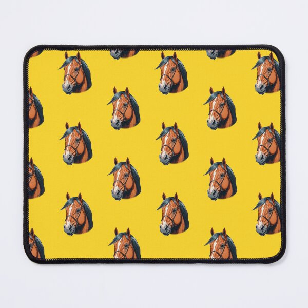 Item preview, Head of a bay horse designed and sold by HarridanCreates.