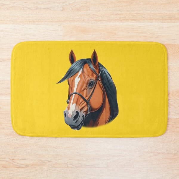 Item preview, Head of a bay horse designed and sold by HarridanCreates.