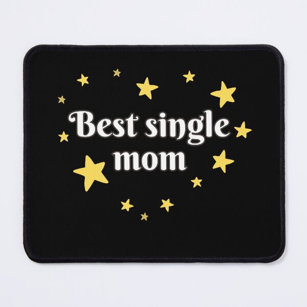 Item preview, Best Single Mom, Lovely Gift For Valentine's designed and sold by MomLifeDesign.