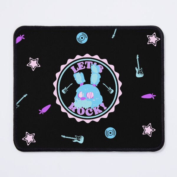 Item preview, FNAF Bonnie LETS ROCK Ice cream Melt (black) designed and sold by hyperseptix.