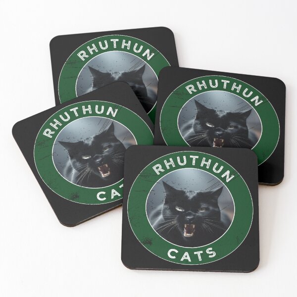 Item preview, RHUTHUN CATS RHUTHUN WALES CYMRU DISTRESSED LOOK designed and sold by Marni Scofidio Desi9ns.