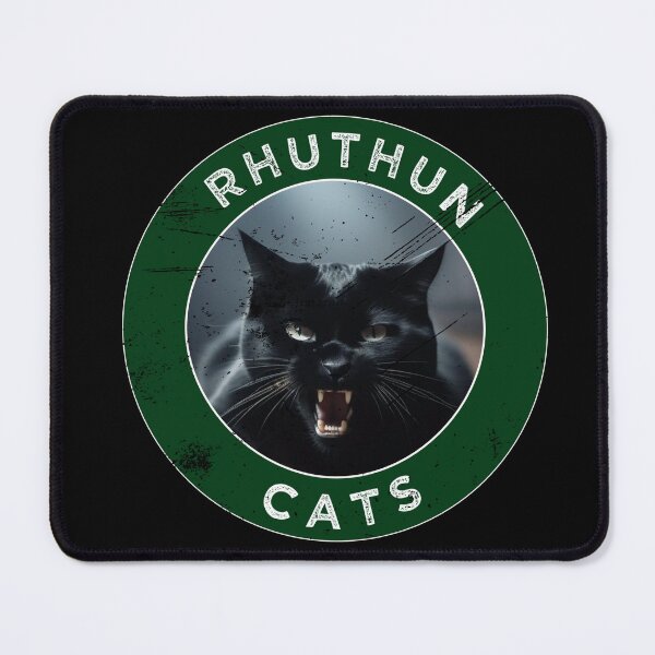Item preview, RHUTHUN CATS RHUTHUN WALES CYMRU DISTRESSED LOOK designed and sold by Marni Scofidio Desi9ns.