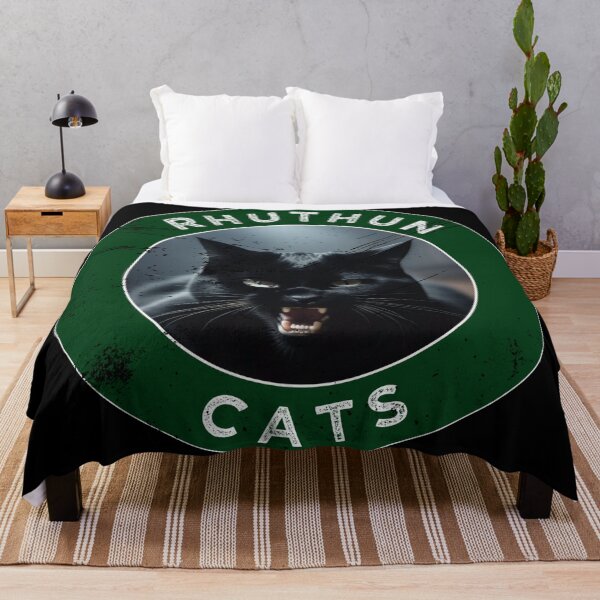 Artikelvorschau, RHUTHUN CATS RHUTHUN WALES CYMRU DISTRESSED LOOK entworfen und verkauft von Marni Scofidio Desi9ns.