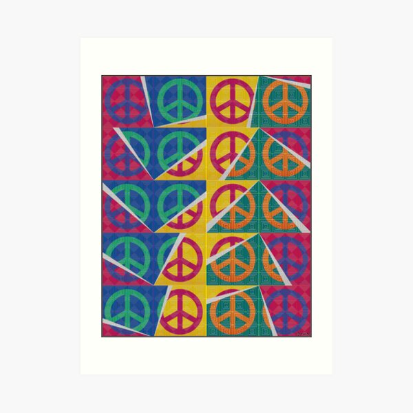 Peaces Art Print