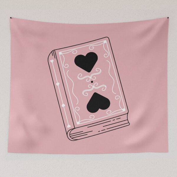 Item preview, Romance books | Book themed | Book with hearts designed and sold by ArtistryWhims.