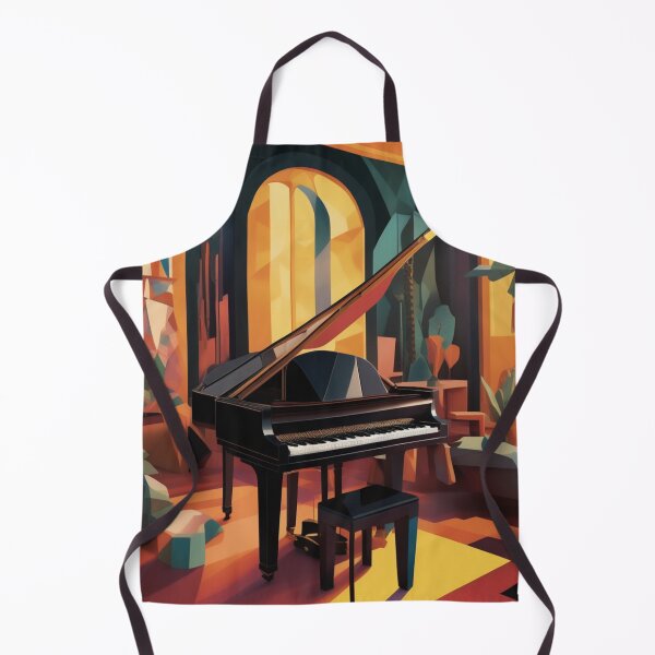 Item preview, Piano In A Colorfully Styled Room designed and sold by MusicalArtisty.