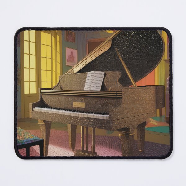 Item preview, Piano In A Colorfully Styled Room designed and sold by MusicalArtisty.