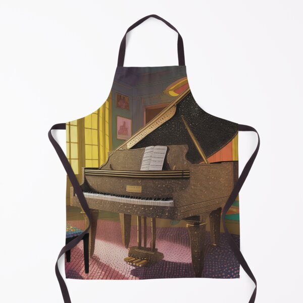 Item preview, Piano In A Colorfully Styled Room designed and sold by MusicalArtisty.