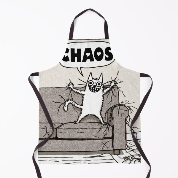 Item preview, Chaos Cat designed and sold by SneakkiArt.