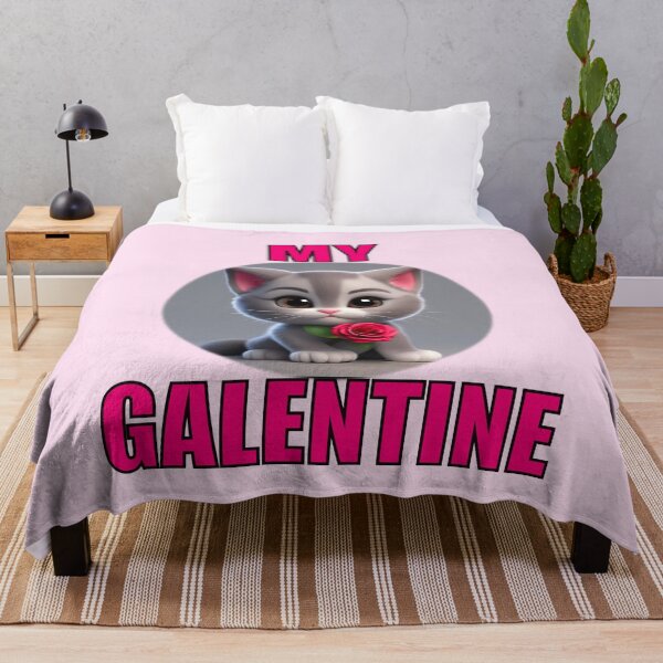 Item preview, Very Happy and Really Super Cute kitten on Galentines day and Galentines party, gift idea for Galentines day designed and sold by sailorsam1805.