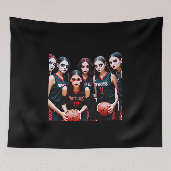 Item preview, Witches - Female Basketball Team designed and sold by FatCatStudios.