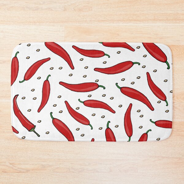 Artikelvorschau, Nahtloses Muster mit scharfer Paprika entworfen und verkauft von DesignsbySimons.