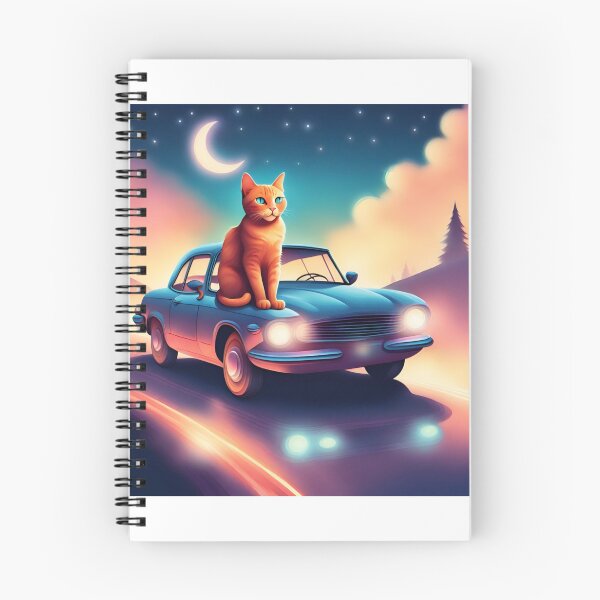 Item preview, A cute cat sitting on a taxi in the moonlight designed and sold by designerTurker.