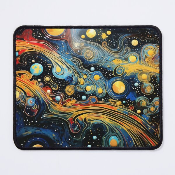 Item preview, Design Universe Chaos Cosmic Aesthetic Modern Colors designed and sold by VivaVibeStyle.