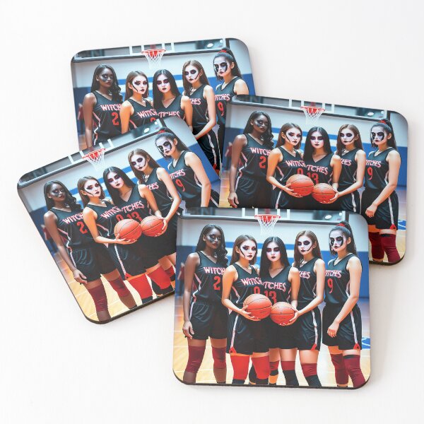 Item preview, Witches - Female Basketball Team designed and sold by FatCatStudios.