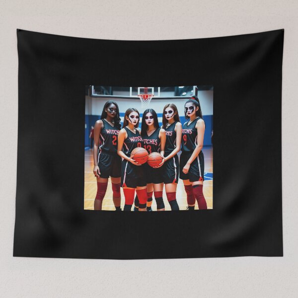 Item preview, Witches - Female Basketball Team designed and sold by FatCatStudios.