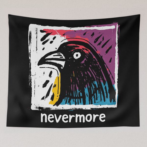 Item preview, Raven - Nevermore designed and sold by TheHellSong.