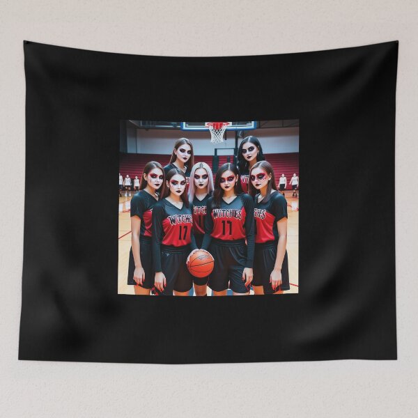 Item preview, Witches - Female Basketball Team designed and sold by FatCatStudios.