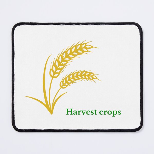 Item preview, Harvest crops - wheat stalk designed and sold by Creative-zone06.
