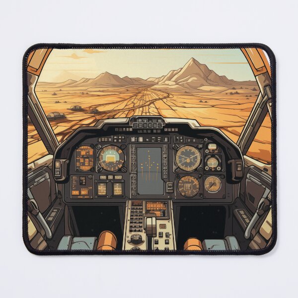 Item preview, Pixel Odyssey: Spaceship Cockpit Exploration designed and sold by GreenInkXpress.