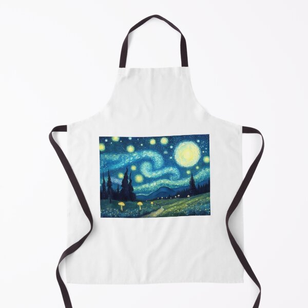 Item preview, Blue Starry Night - Magic Mushroom Forest #29 designed and sold by Scarlet Swan.