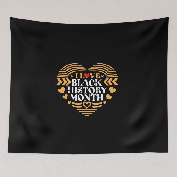 Item preview, I Love Black History Month designed and sold by Itsheartshop.