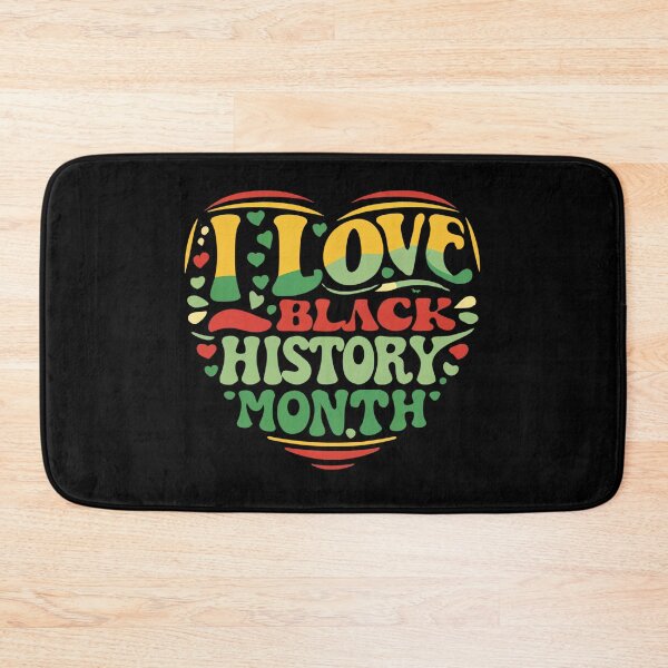 Item preview, I Love Black History Month v2 designed and sold by Itsheartshop.