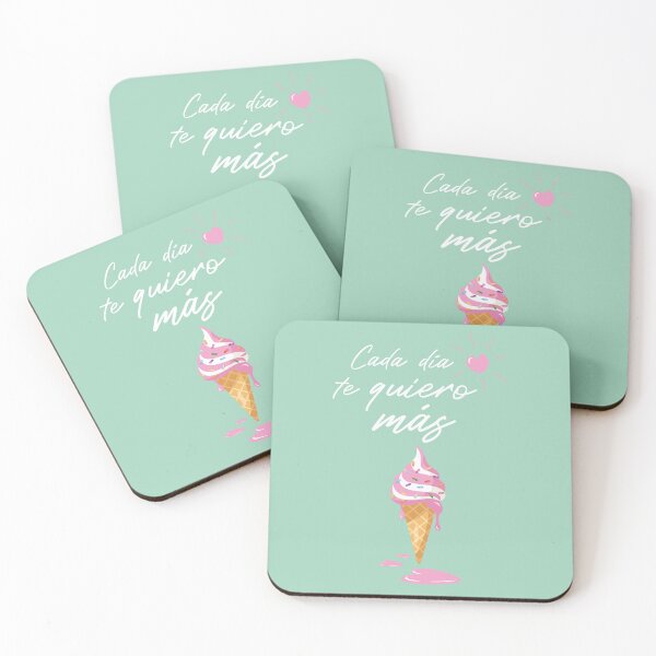 Item preview, Cada día te quiero más (Ice cream melting in the sun of love...) designed and sold by Patmo-Art.
