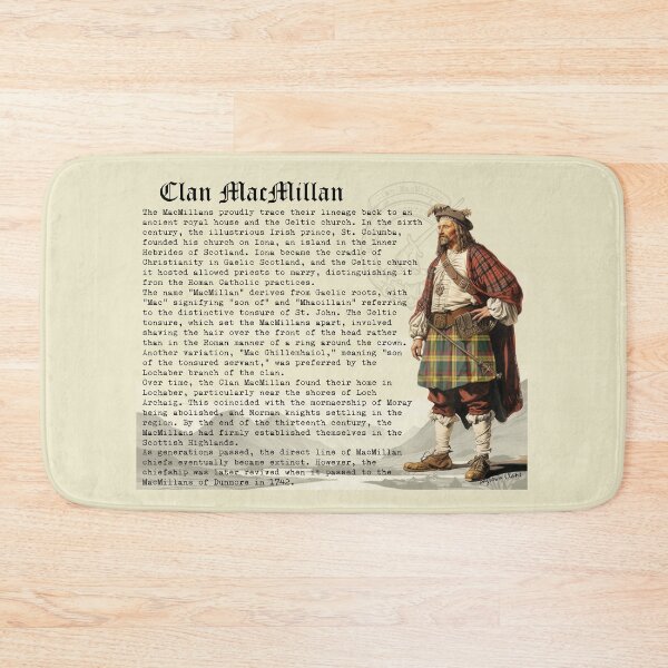 Item preview, MacMillan Scottish Clan History  designed and sold by BagTown Clans.
