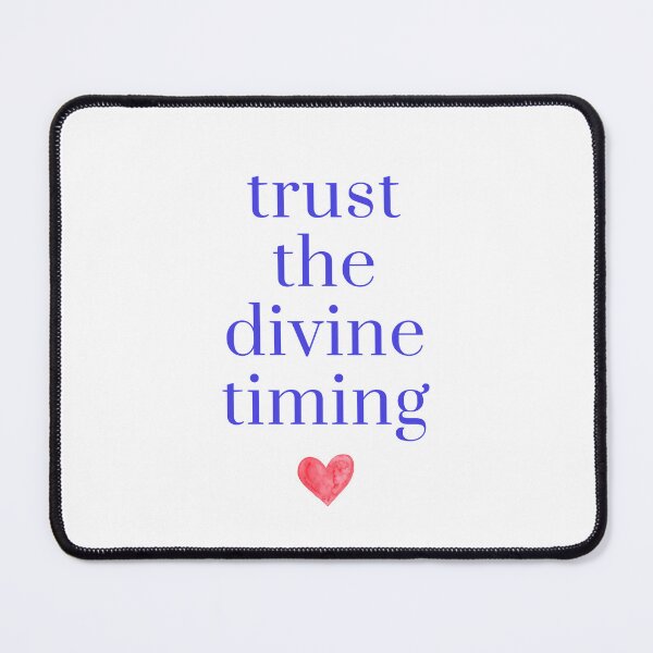 Item preview, Trust the divine timing & synchronicities designed and sold by iammanifesting.