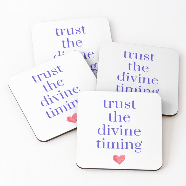 Item preview, Trust the divine timing & synchronicities designed and sold by iammanifesting.