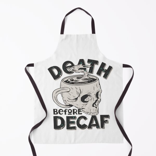 Item preview, Death before Decafe designed and sold by The Qash.