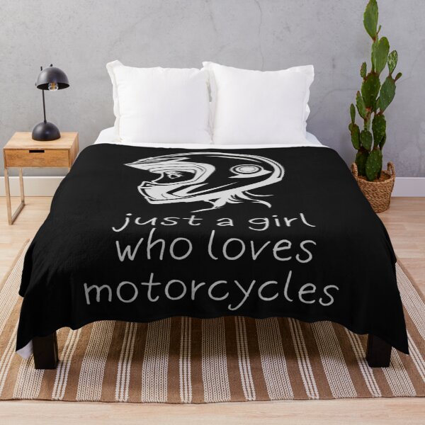 Item preview, Just a Girl Who Loves Motorcycles designed and sold by Cr320.