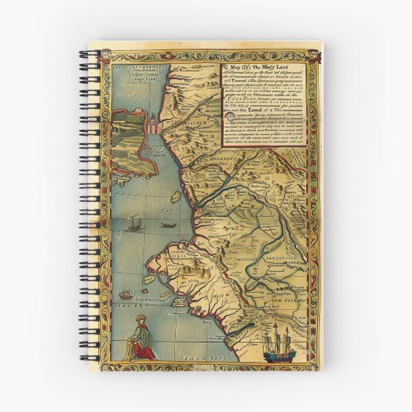 Item preview, Timeless Cartography: Restored Map of the Holy Land, 1547 designed and sold by defencepalaces.