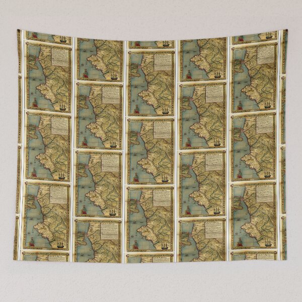 Item preview, Timeless Cartography: Restored Map of the Holy Land, 1547 designed and sold by defencepalaces.