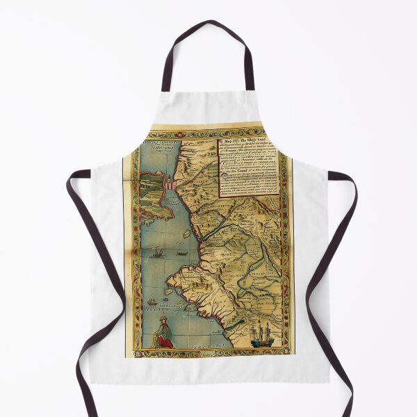 Item preview, Timeless Cartography: Restored Map of the Holy Land, 1547 designed and sold by defencepalaces.