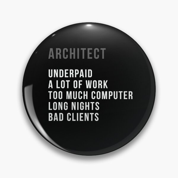 Item preview, 5 reasons not to be architect - gift for architects designed and sold by R1M MERCH (architecture, art).