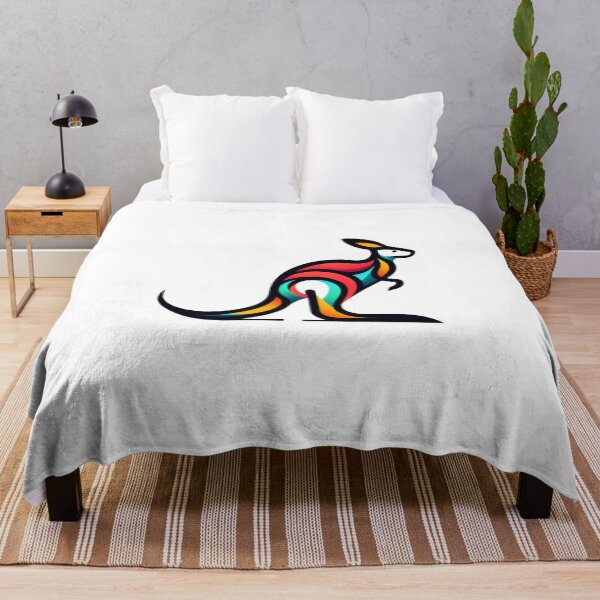 Item preview, Graceful Kangaroo Silhouette designed and sold by Mechanical-Artt.